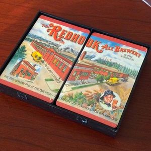 Seattle RedHook Brewery 2 Sets of Playing Cards